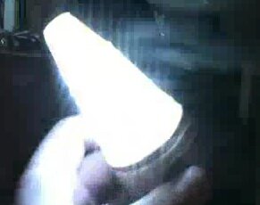 Светодиодная лампа в действии