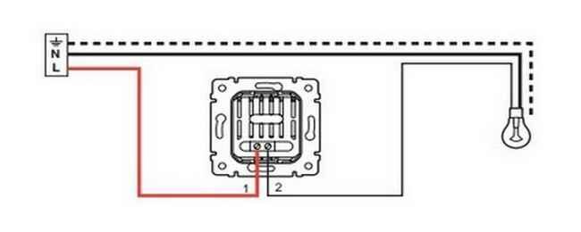 Схема подключения диммеров для светодиодных ламп