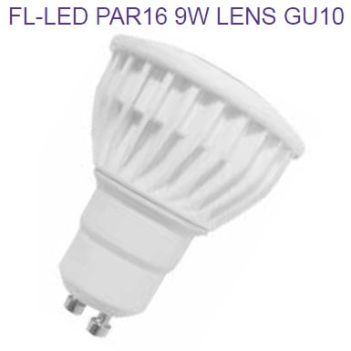 Обзор характеристик FL-LED PAR16 9W LENS GU10