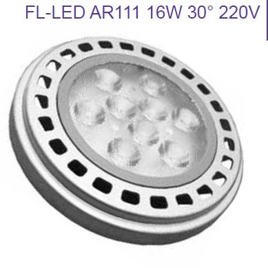 Обзор характеристик FL-LED AR111 16W 30° 220V